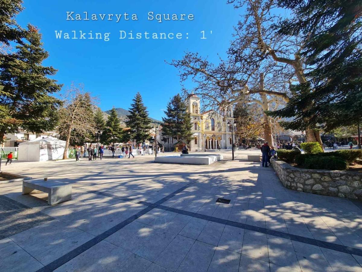 Papastavrou Apartments Kalavryta Dış mekan fotoğraf